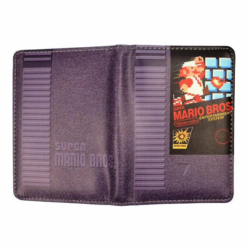 Горячая игра Дизайн Обложка для паспорта nintendo Super Mario Обложка для паспорта высокое качество из искусственной кожи чехол держатель для паспорта