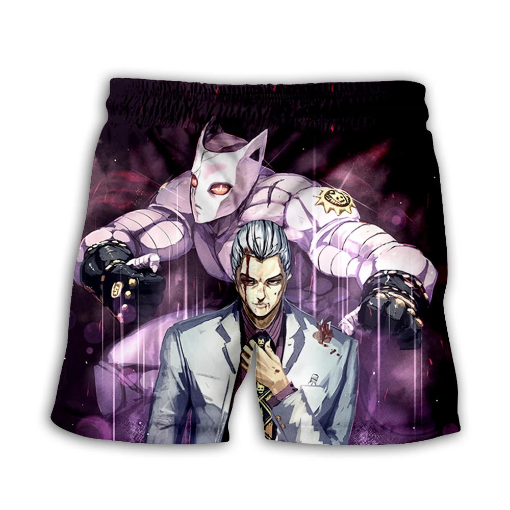 

New Japan anime Jojolion 3D Print Hoodies short sleeve shirts JoJo's Bizarre Adventure Hooded harajuku sweatshirts Tracksuits