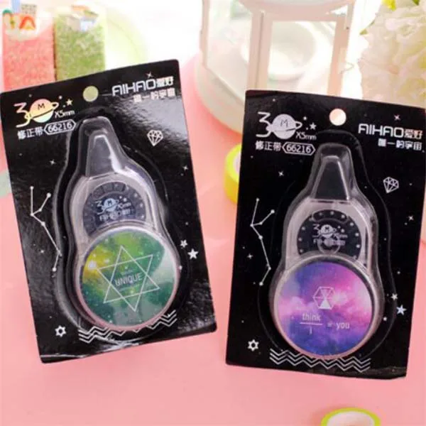 

30M Cute Starry Sky Correction Tape Decorative tape sticker Stationery office school supplies Promotional Gift