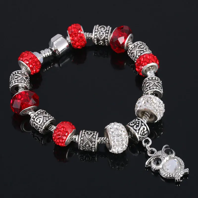 Женский браслет с жемчугом и кристаллами в европейском стиле|pan bracelet|perle braceletbracelet