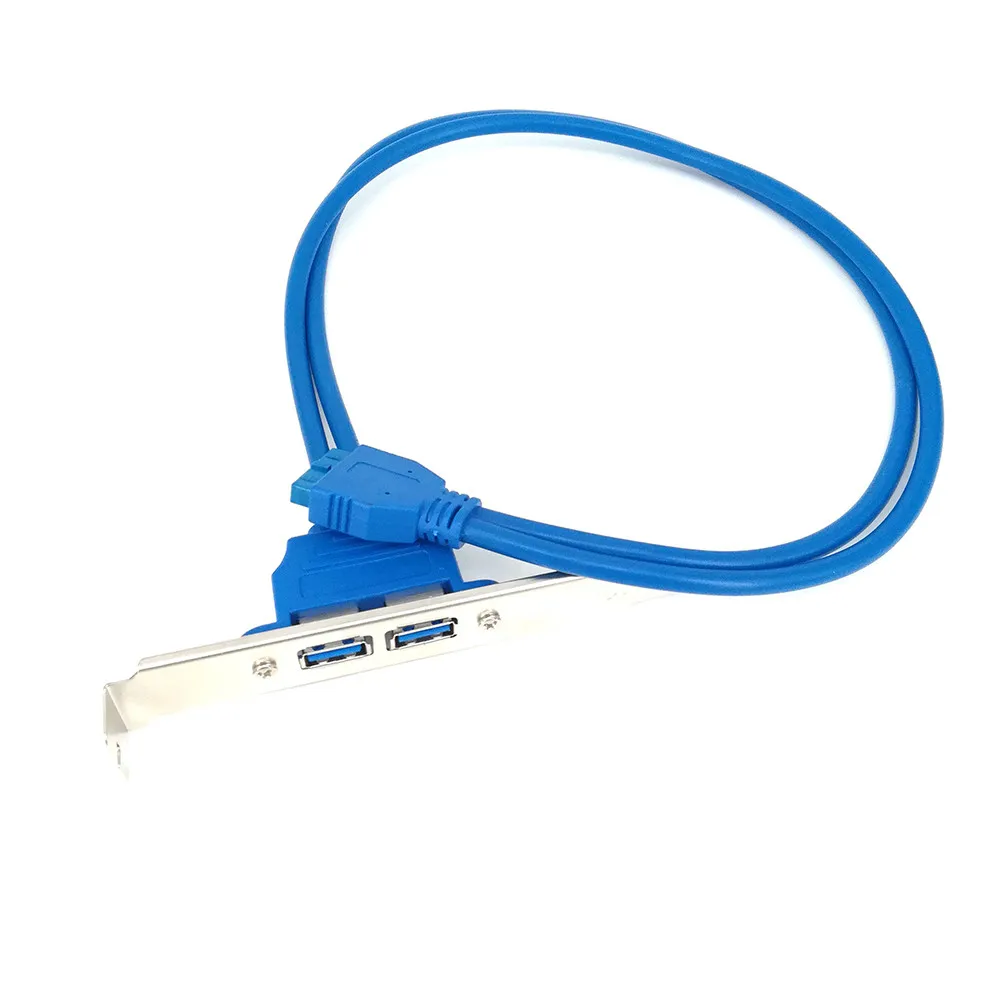 USB 3 0 обратно Панель скользящая Скоба для 20 контактный разъем кабель Горячая