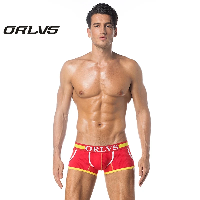 Бренд Для мужчин шорты-боксеры хлопок нижнее белье сексуальное боксеры