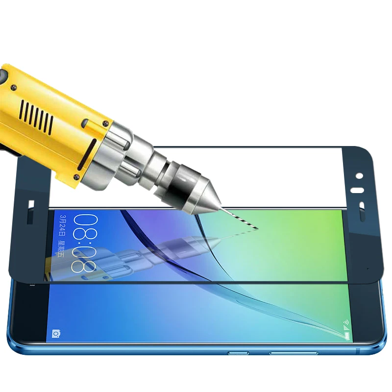 Xinchentech полное покрытие чехол для Huawei P10 Lite пленка из закаленного стекла 9 H