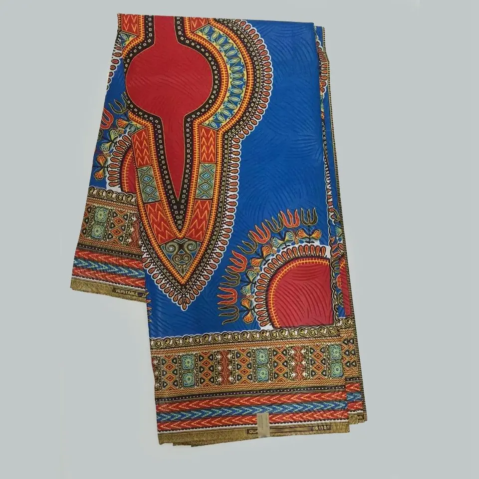 LSDK-13 фиолетовый африкаснкая ткань с рисунком java Дашики Аутентичные Этническая