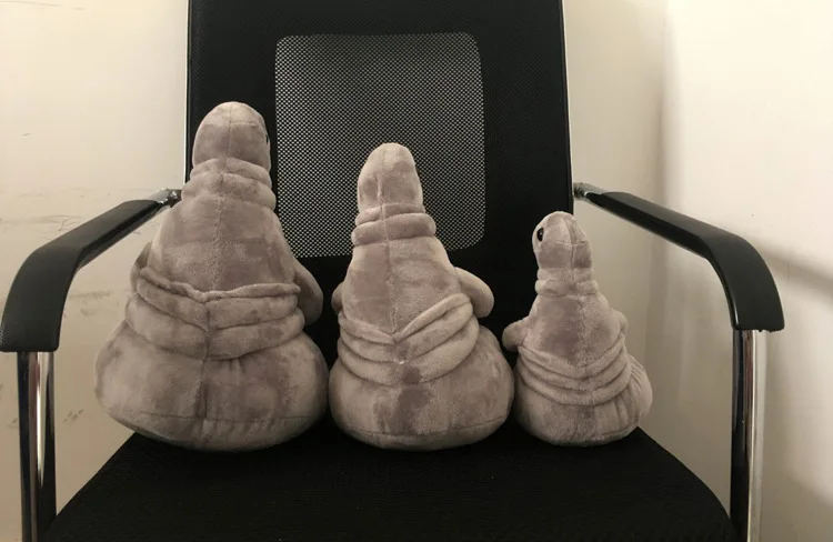 New Waiting Plush Toy Zhdun Meme Tubby Gray Blob Snorp Doll Toys Pochekun Homunculus Loxodontus Zjhdun |
