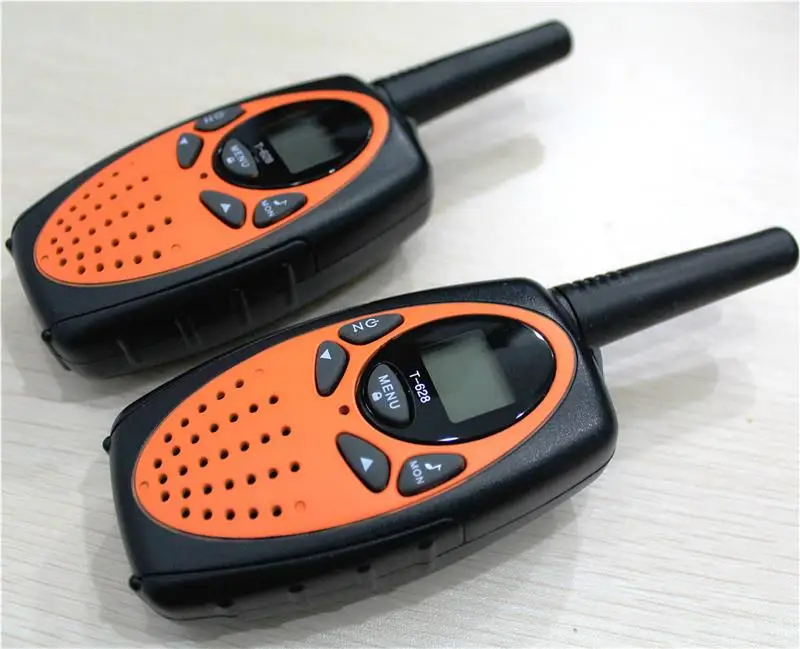 Портативная PMR радиостанция 446 МГц 1 Вт+ 121 - Цвет: 2 Orange FRS
