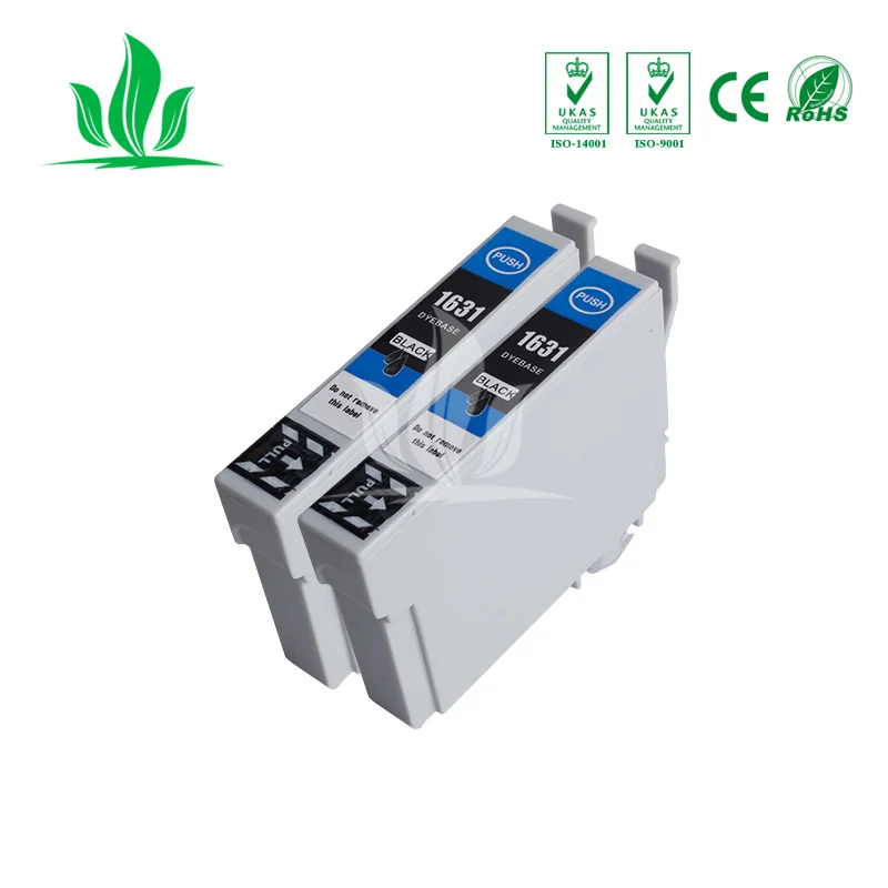 2 X 16XL T1631 чернильный картридж совместим с Epson рабочей силы WF 2010W/2510WF/2520NF/2530WF/2540WF/2630WF