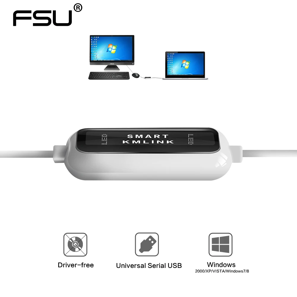 USB Смарт ПК к Клавиатура Мышь КМ передачи данных Связь кабель провод линия для