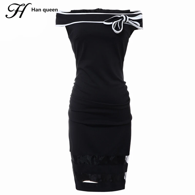 Женское винтажное вечернее платье карандаш H Han Queen|pencil dress|dress womenbodycon pencil dress |