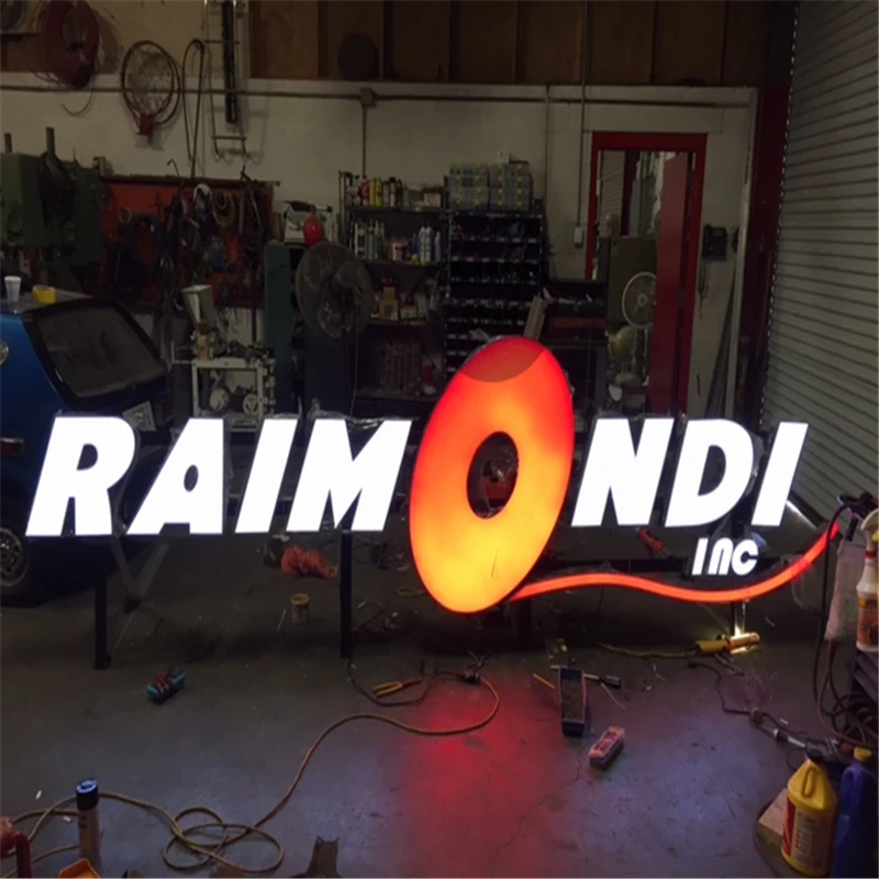 

Factoy Outlet Outdoor Super High Brightness plastic( acrylic ) illuminated led sign