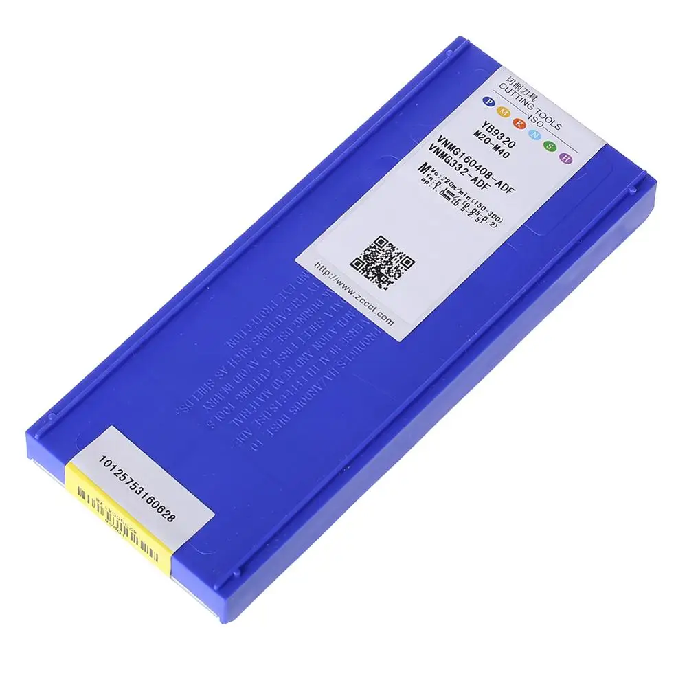 VNMG160408 ADF YB9320 для нержавеющей стали Тип P карбидные Токарные вставки cnc пластина VNMG