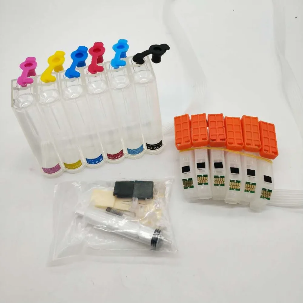 Пустые CISS для Epson xp-850 XP-950 XP-860 XP-960 xp-600 XP-800 XP-610 XP-810 XP-510 XP-700 | Компьютеры и офис