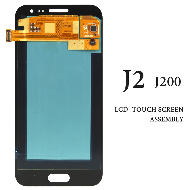 For Samsung J2 2015 J200 Touch Screen OEM LCD For SAM Galaxy J2 Screen Replacement Digitizer Assembly Phone Spare Parts No Frame