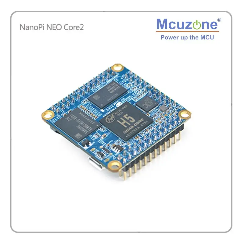 NanoPi NEO Core2 512MB DDR3 RAM Allwinner H5 четырехъядерный 64 разрядный процессор Cortex A53 8GB eMMC u boot