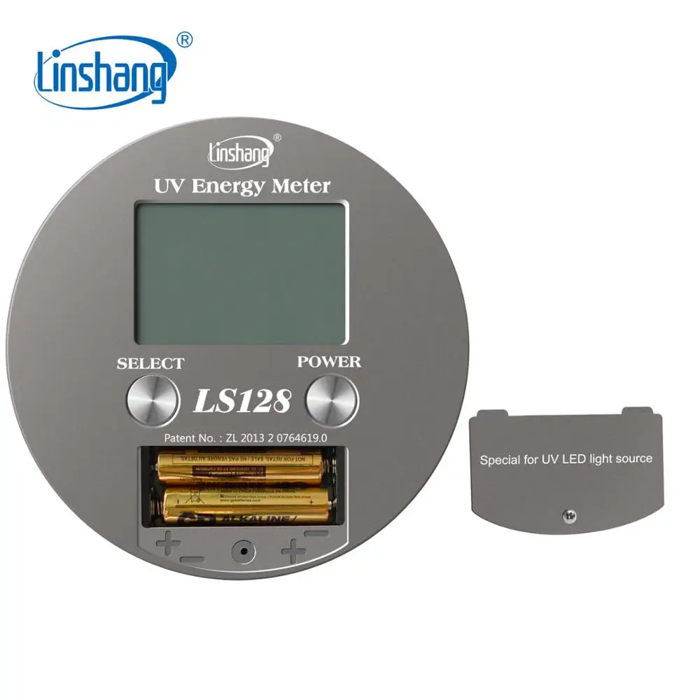 

LS128 Linshang UV Energy Meter UV Power Puck Integrator with Power Temperature Curve Energy for 340nm to 420nm UV LED UV Curing