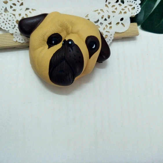 11 5*8*5 5 см милая собака голову Ароматические Squishy замедлить рост Squeeze Toy коллекция