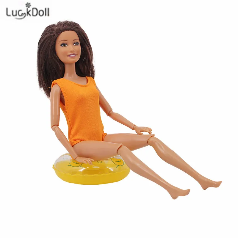 LUCKDOLL12 купальники пляжные купальники бикини плавательный спасательный круг Barbiees аксессуары, игрушки для девочек, поколение, подарок на день рождения