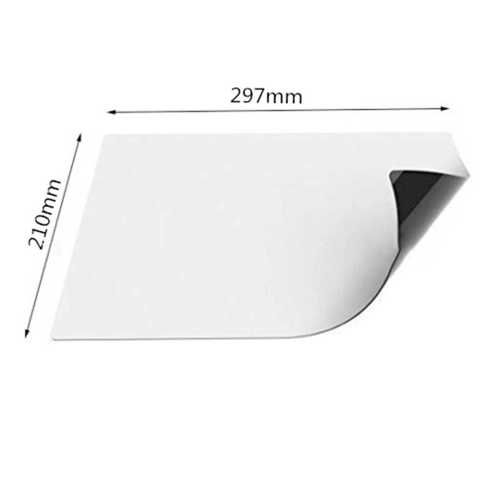 Белая доска A4 мягкая для детей гибкая ПЭТ пленка сообщений магнитные заметки на