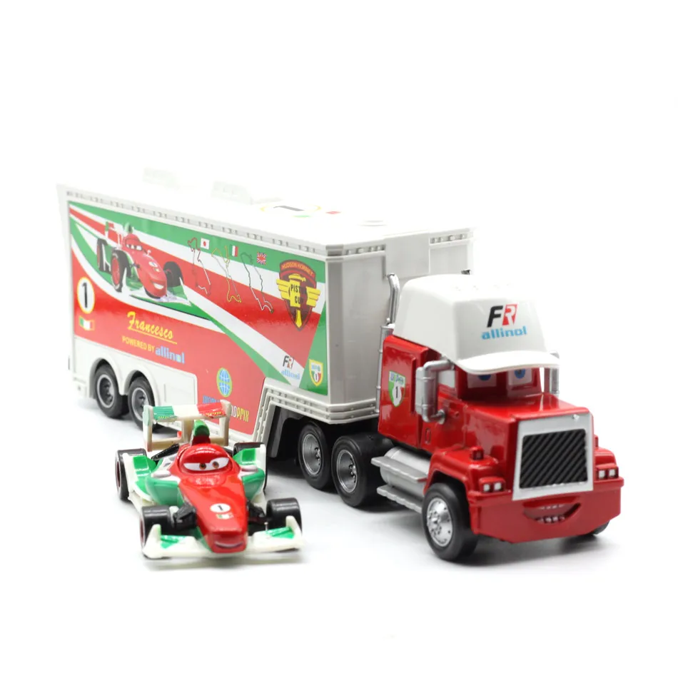 Литая металлическая игрушечная машинка из м/ф Тачки в масштабе 1:55 | Игрушки и