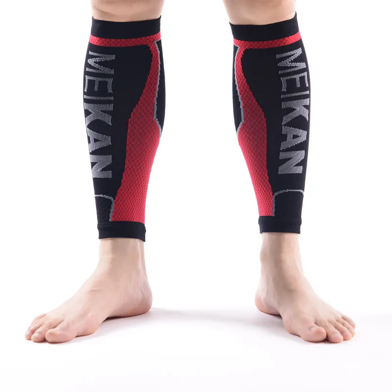 гетры велосипед рейтузы мужчина MEIKAN Бренды черный защита голени футбольные
