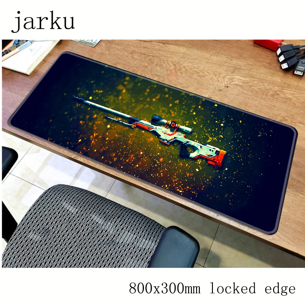 Игровой коврик для мыши CSGO 800x300 мм большой игровой нетбука самый дешевый