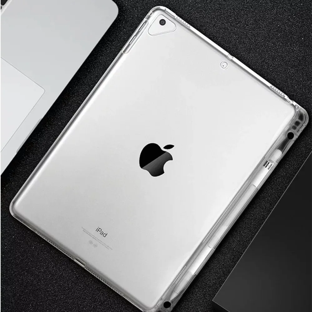 Прозрачный чехол для Apple iPad Pro 11 и 12 9 2018 тонкий силиконовый мягкий ТПУ планшета