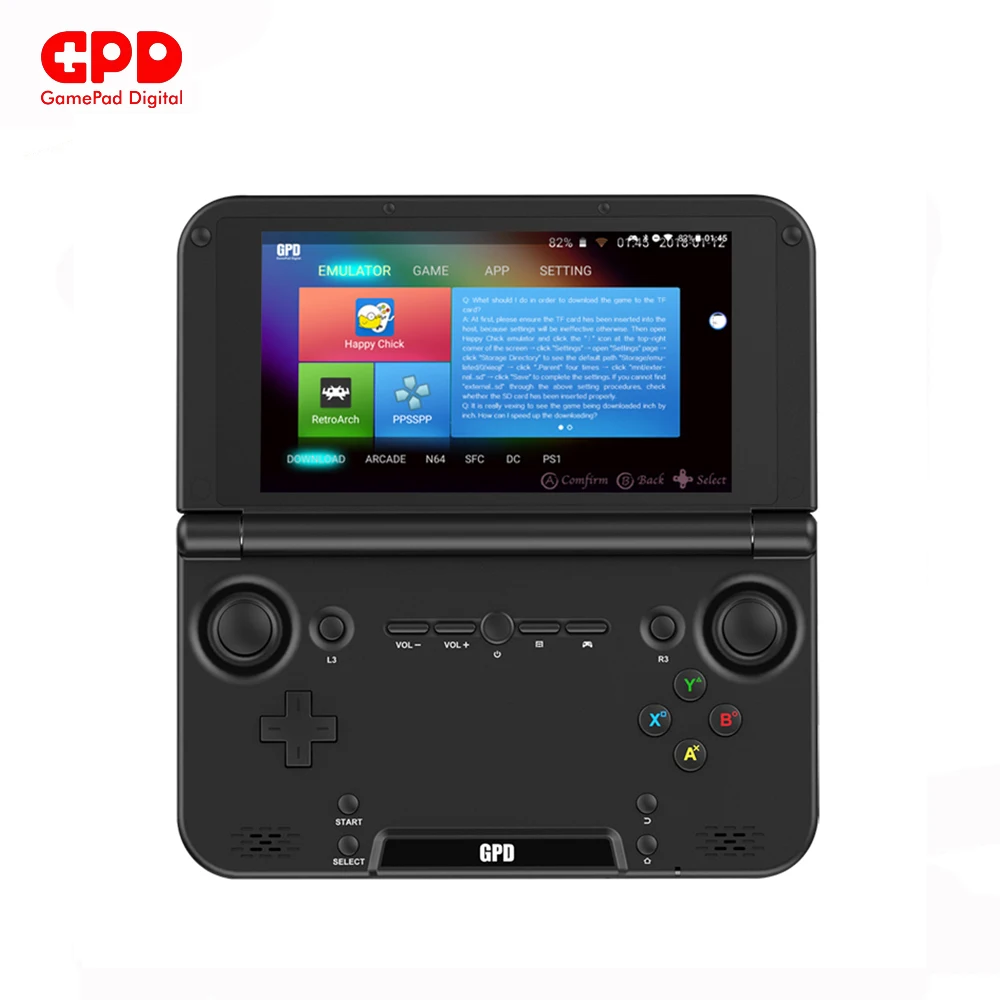 Новый оригинальный GPD XD Plus 5 дюймов 4 ГБ/32 ГБ MTK 8176 шестиядерный портативный игровой