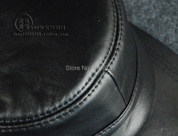 Лидер продаж мужская осенне зимняя бейсбольная Кепка из овчины размера плюс