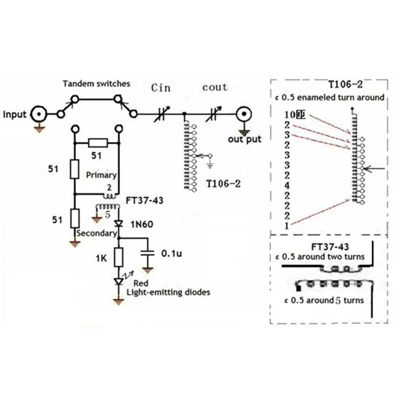 Горячая 1-30 МГц VSWR DIY ручной антенный тюнер в комплекте Q9 Тип инструменты модуль
