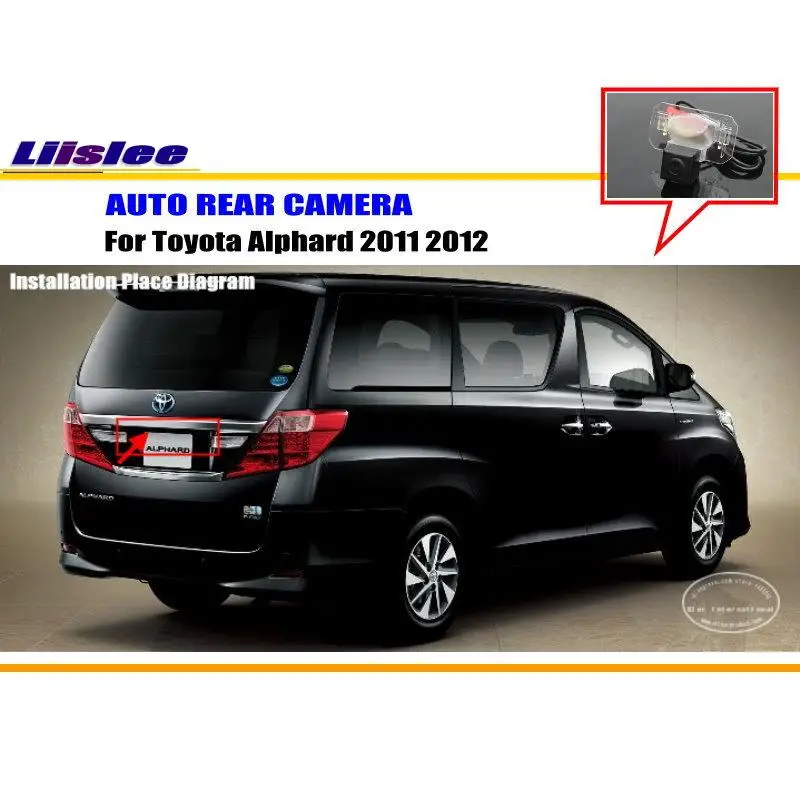Для Toyota Alphard 2011-2012 Автомобильная камера заднего вида резервная  задняя парковочная Автомобильная HD фотокамера комплект аксессуаров   AliExpress