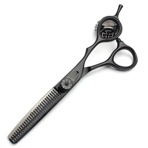 5.5inch 2 Настоящие Профессиональные Парикмахерские ножницы для стрижки 5,5 дюймов 6 дюймов 7 дюймов японские Парикмахерские ножницы для стрижки филировочные ножницы - Цвет: 5.5inch 2