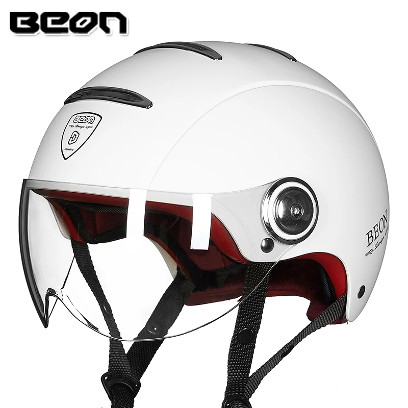 BEON скутер мото rcycle шлем половина лица винтажный Casco Moto cicleta Capacete шлемы Vespa
