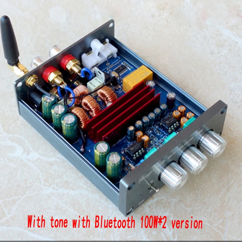 Kaolanhon 2,0 TPA3116 50WX2 100WX2 4,2 Bluetooth усилитель DC 12~ 25 в HIFI класс стерео домашний аудио цифровой мини-усилитель