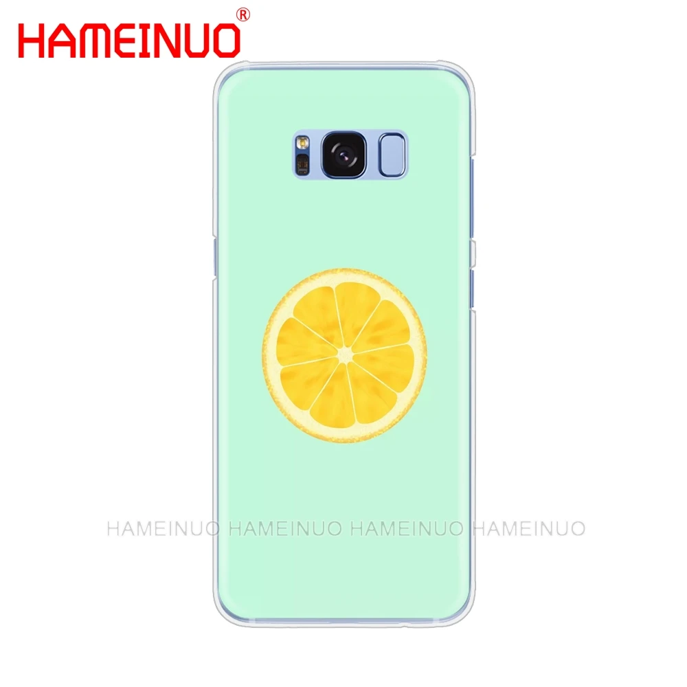 HAMEINUO чехол для сотового телефона с изображением лимона арбуза Samsung Galaxy S9 S7 edge PLUS S8