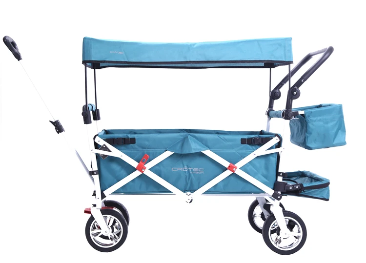 Crotec wagon CROTEC WAGON детская тележка прицепы для близнецов велосипедный прицеп легкий