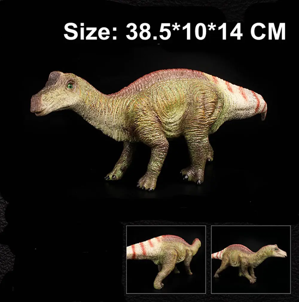 Maiasaura + люк фигурка малыша динозавр хадрозавр модель животного древние