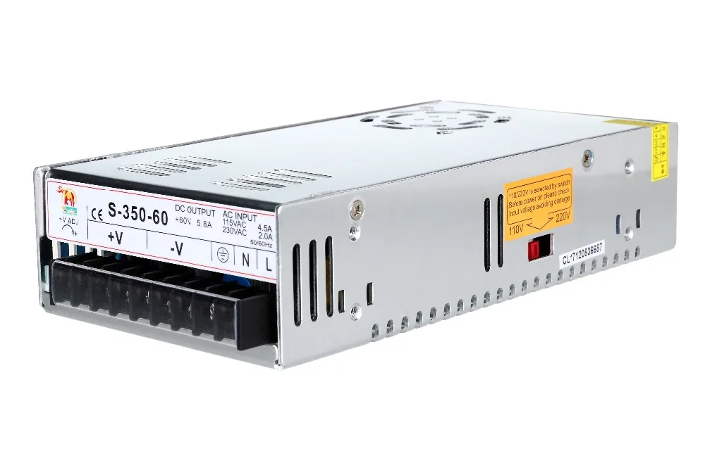Wantai 350 60VDC 5.9A блок питания соответствующий Nema 23 34 шаговый двигатель/шаговый