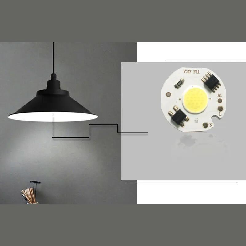 Чип лампы белый/теплый белый умный IC драйвер прямой чип питания светодиодный для