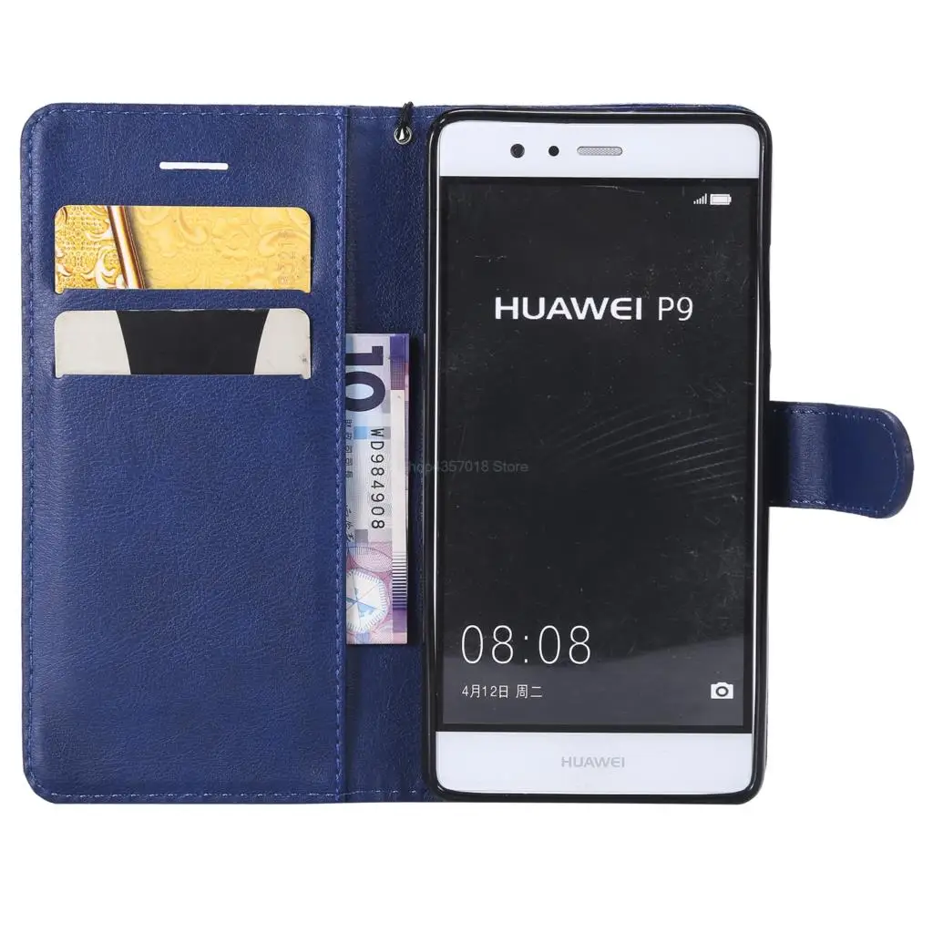 Чехол-книжка для Huawei P9 P 9 EVA L09 L19 L29 AL10 кожаный чехол телефона EVA-L09 EVA-L19 EVA-L29 бумажник