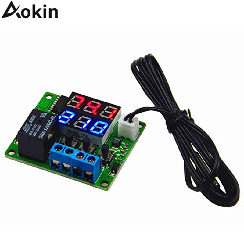 Цифровой термостат плата контроллера температуры с реле 20 А светодиодный