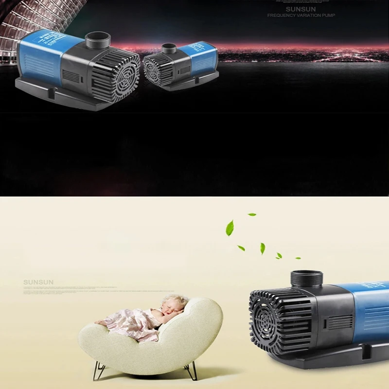 NCFAQUA SUNSUN JTP-16000, погружной насос для аквариума, для аквариума, с функцией воды, для скалистых рыб, резервуар для гидропоники, фильтр для пруда 16000л/ч