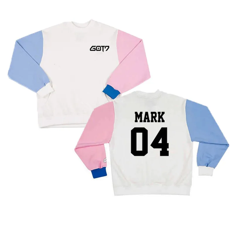 Youpop Kpop GOT7 FLY HARD CARRY MARK Album хлопковая толстовка с капюшоном одежда пуловер принтом