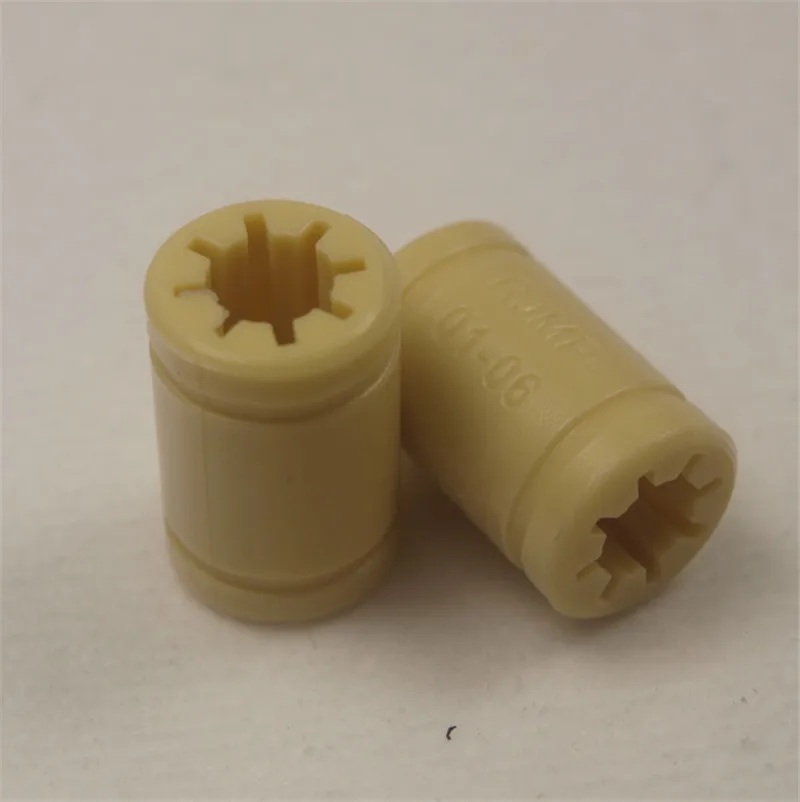 10 шт. 3D-принтеры твердого полимера LM6UU подшипника-6 мм вал-RJMP-01-06 R однотонные