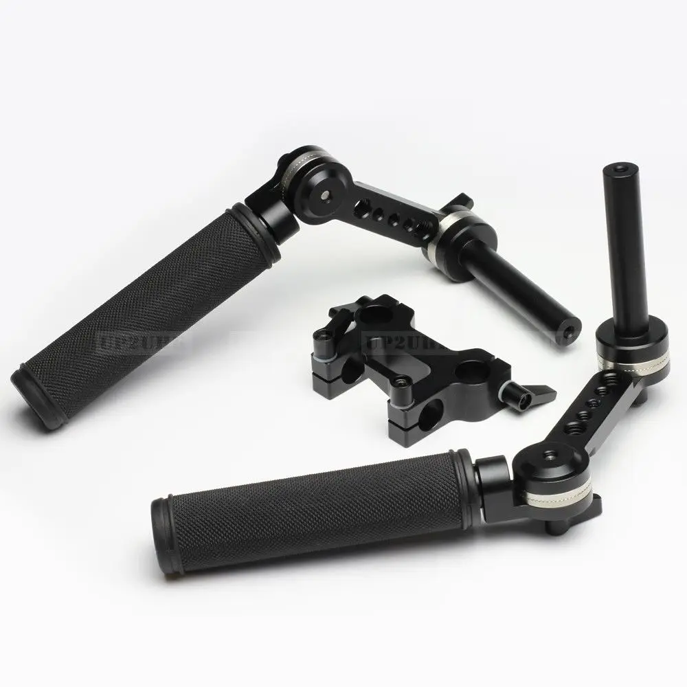 ARRI Type Rosette Rod Clamp Arm Handle Grip Set fr 15mm Support Rail System | Электроника