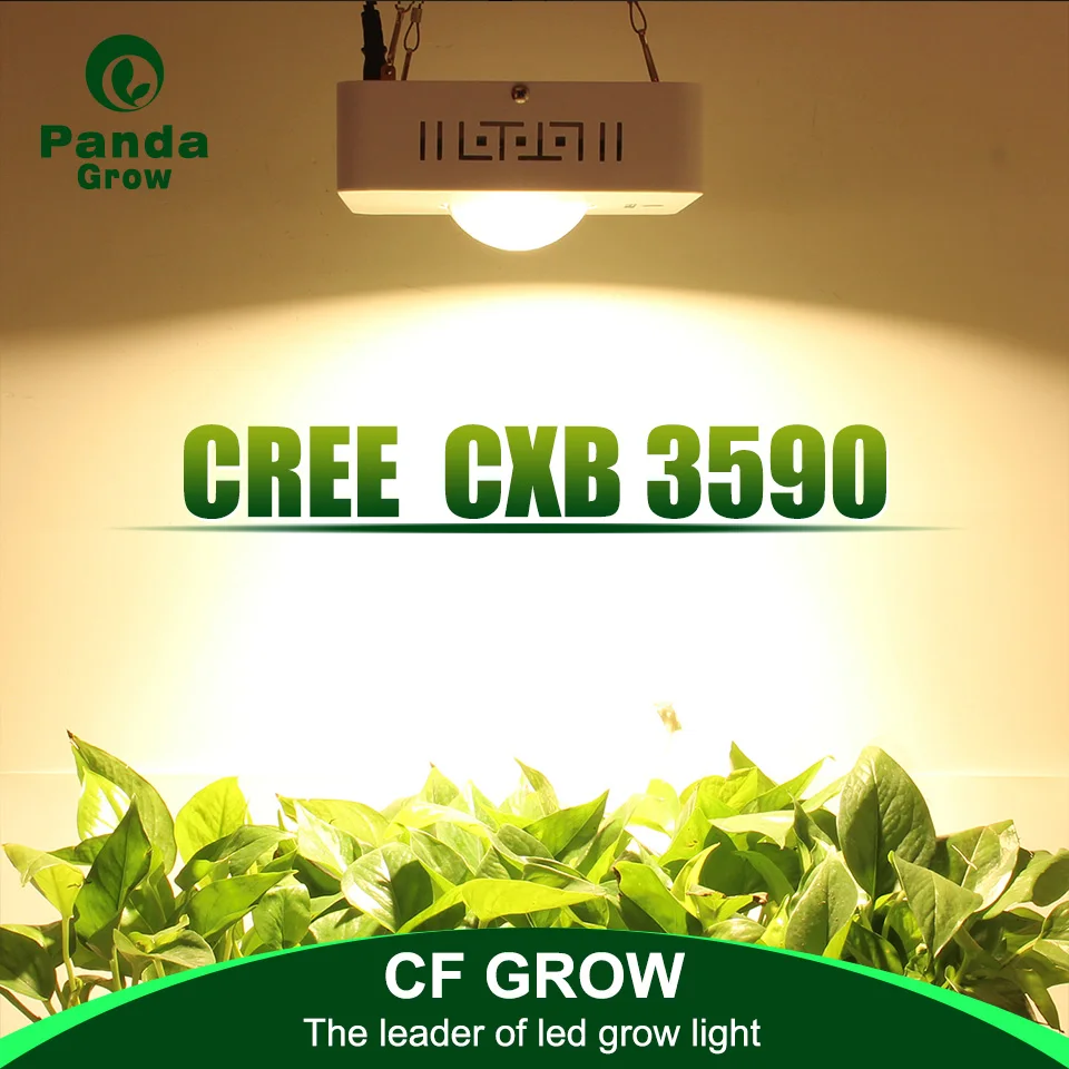 Dimmable Полный спектр COB светодиодный светильник для выращивания CREE CXB3590 200 Вт 26000лм = HPS 400 Вт лампа для выращивания комнатных растений панельный светильник ing