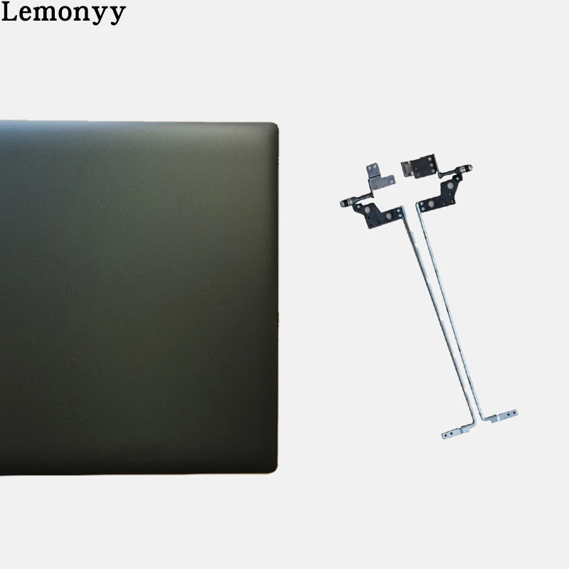 black A and Hinges Для LENOVO IdeaPad 320-15 320-15ISK 320-15IKB 320-15AST задняя крышка Топ чехол для ноутбука lcd задняя крышка/рамка крышка/петли/петля крышка - Цвет: black A and Hinges
