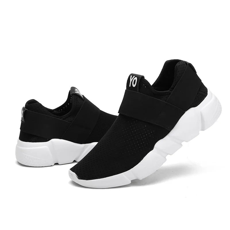 Мужские теннисные туфли популярные Стильные дышащие уличные кроссовки для бега