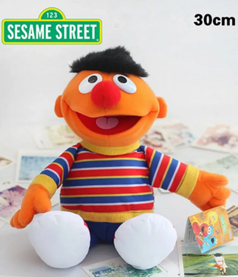 7 стилей 22 35 см мультфильм аниме Улица Сезам Elmo Оскар печенье Grover Zoe Ernie большая