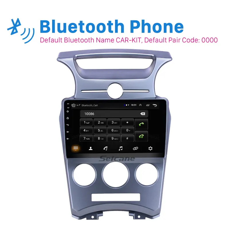 Автомагнитола Seicane 2DIN Android 8 1 GPS мультимедийный плеер для 2007 2008 2009 2012 Kia Carens