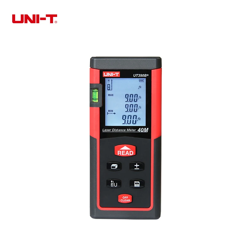 UT390B + 40 м UT391 60 портативный лазерный дальномер пузырьковый уровень инструментарий